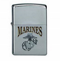 Marine Globe & Anchor Military Zippo  Lighter